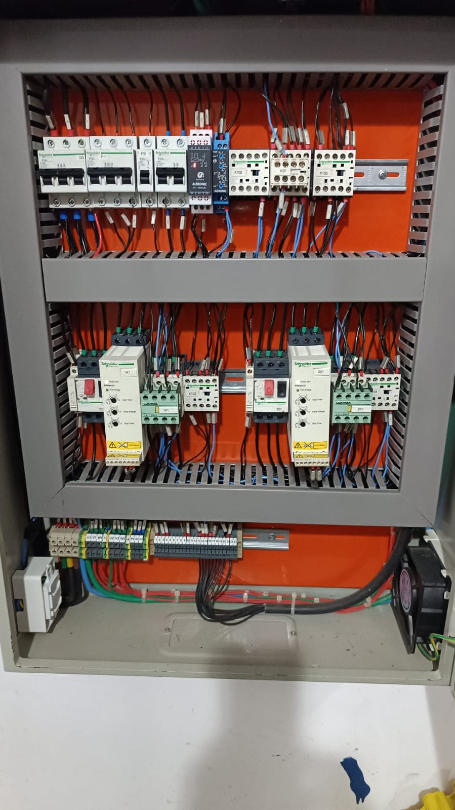 Quadro de comando técnico
